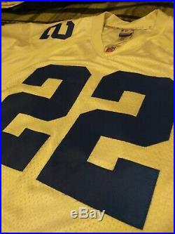 Reebok Authentic NFL Jersey Dallas Cowboys Emmitt Smith White Size 48