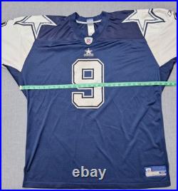 Reebok NFL Jersey Dallas Cowboys Tony Romo #9 Size 56 Double Star