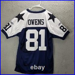Reebok Terrell Owens 2007 Sewn Dallas Cowboys Jersey Sz 52 XL 100% Authentic