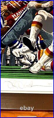 Rick Rush Hand Signed & Numbered(185 Of Only 310 Made)Dallas Cowboys Lithograph Rick Rush Hand Signed & Numbered(185 Of Only 310 Made)Dallas Cowboys Lithograph