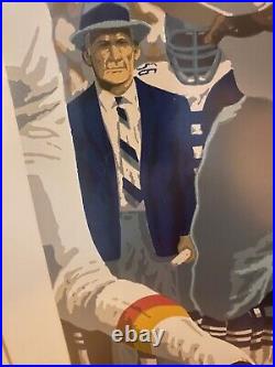 Rick Rush Hand Signed & Numbered(185 Of Only 310 Made)Dallas Cowboys Lithograph Rick Rush Hand Signed & Numbered(185 Of Only 310 Made)Dallas Cowboys Lithograph