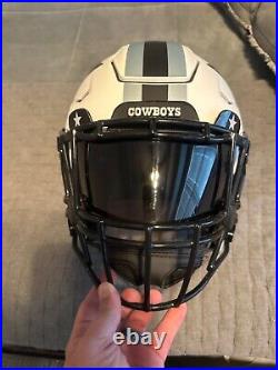 Riddell Cowboys LUNAR Alternate Revolution Speed Flex Authentic Football Helmet