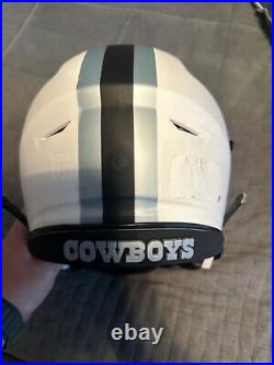 Riddell Cowboys LUNAR Alternate Revolution Speed Flex Authentic Football Helmet