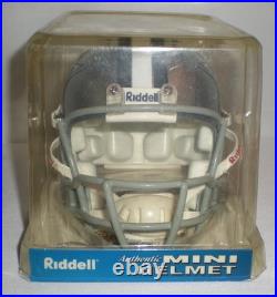 Riddell Dallas Cowboys Authentic Mini Revolution Helmet #977/2002 Used in Box