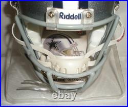 Riddell Dallas Cowboys Authentic Mini Revolution Helmet #977/2002 Used in Box