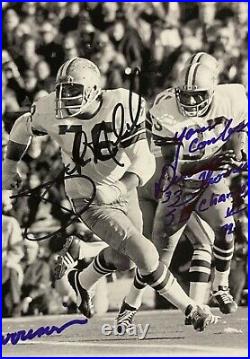 Riddell Kra-Lite II 1972 Suspension Football Helmet Dallas Cowboys John Niland