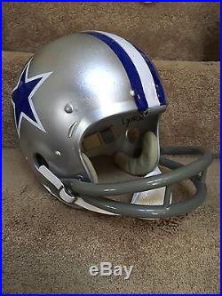 Riddell Kra-Lite TK Suspension Football Helmet 1964 Dallas Cowboys- Dan Reeves