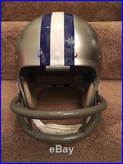 Riddell Kra-Lite TK Suspension Football Helmet 1964 Dallas Cowboys- Dan Reeves
