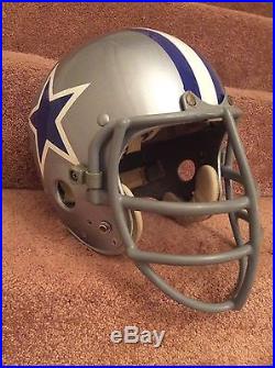 Riddell Kra-Lite TK Suspension Football Helmet 1966 Dallas Cowboys- Bob Lilly