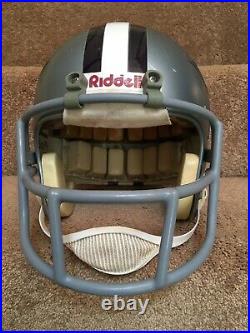 Riddell PAC3 1979 Original Vintage Football Helmet Dallas Cowboys- Drew Pearson