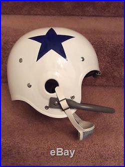 Riddell Style TK Suspension Football Helmet 1963 Dallas Cowboys- Don Meredith