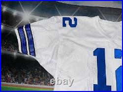 Roger Staubach #12 Dallas Cowboys Hall Of Fame Jersey Mens Sz 56 Preowned
