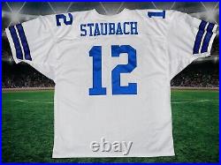 Roger Staubach #12 Dallas Cowboys Hall Of Fame Jersey Mens Sz 56 Preowned