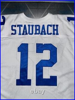Roger Staubach #12 Dallas Cowboys Hall Of Fame Jersey Mens Sz 56 Preowned