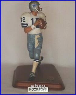 Roger Staubach DALLAS COWBOYS Quarterback NFL 9 Danbury Mint Figure