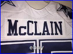 Rolando Mcclain Dallas Cowboys Game Issued Used Worn Color Rush Jersey