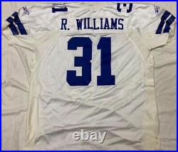Roy Williams Dallas Cowboys NFL White Authentic Jersey Size 58