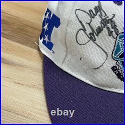 SUPER BOWL XXVIII Autograph Hat Darryl Johnston #48 Dallas Cowboys Back To Back