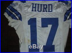 Sam Hurd Dallas Cowboys Game Used Worn Jersey Photo Match Coa