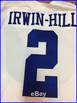 Sam Irwin-Hill #2 Dallas Cowboys Game Used Worn Jersey Preseason