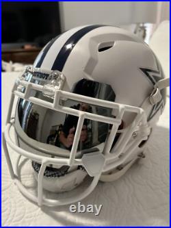 Schutt Vengeance Hybrid Football Helmet-Dallas Cowboys