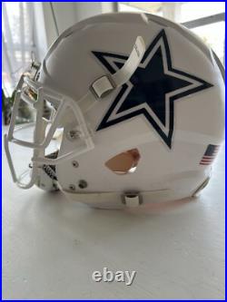 Schutt Vengeance Hybrid Football Helmet-Dallas Cowboys