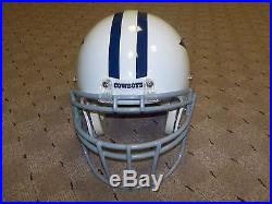 Sean Lee Game Used Game Worn Throwback Helmet Dallas Cowboys COA