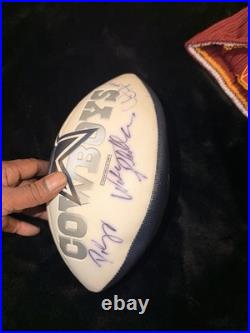 Signed Dallas Cowboy Ball with Multiple Players Autographed