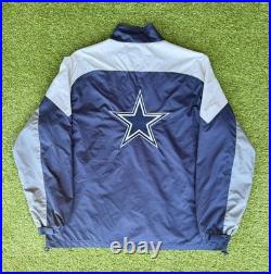 Size 2XL Dallas Cowboys Authentic Apparel Windbreaker Jacket Size 2XL Dallas Cowboys Authentic Apparel Windbreaker Jacket