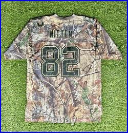 Size Large Jason Witten Dallas Cowboys Camouflage Reebok Jersey