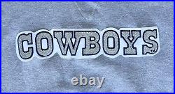 Size XL Dallas Cowboys Crewneck Sweatshirt