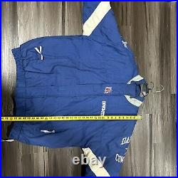 Size XL Vintage Dallas Cowboys Starter Puffer Jacket
