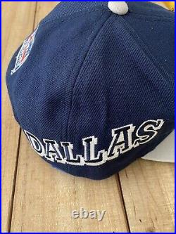 Sports Specialties Dallas Cowboys Big Star Script the Pro SnapBack Hat Vintage