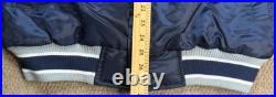 Starter G-III NFL Dallas Cowboys Satin Bomber Jacket Size Medium