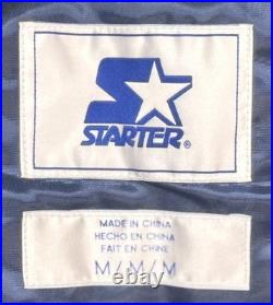 Starter G-III NFL Dallas Cowboys Satin Bomber Jacket Size Medium Starter G-III NFL Dallas Cowboys Satin Bomber Jacket Size Medium