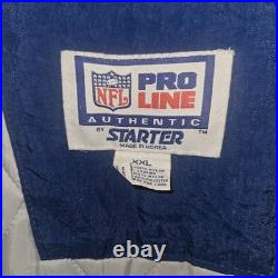 Starter Pro Line Dallas Cowboys Jacket Men's Size XXL Vintage