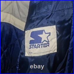 Starter Pro Line Dallas Cowboys Jacket Men's Size XXL Vintage