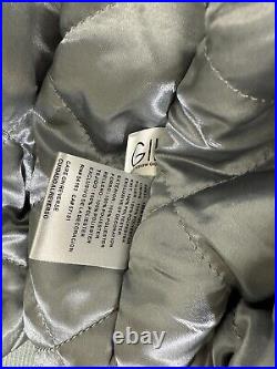 Starter brand Dallas Cowboys men's 4XL full snap up silver/gray satin jacket