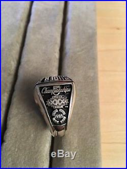 Super Bowl Champions Cowboys Ring, Sterling Silver, Ltd Edition By Balfour withCer