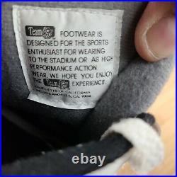 TEAM NFL 90s COWBOYS SHOES SIZE 13 OLD STOCK 021813B OG Box Helmet Strap Vintage