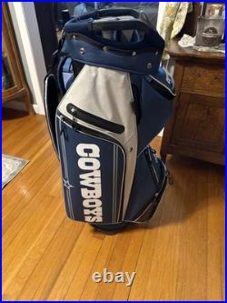 Team Effort Dallas Cowboys Golf Bag with Headcovers
