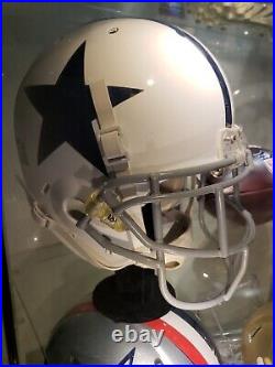 Terrance Newman Game Used Worn Thanksgiving Helmet withDallas Cowboys COA