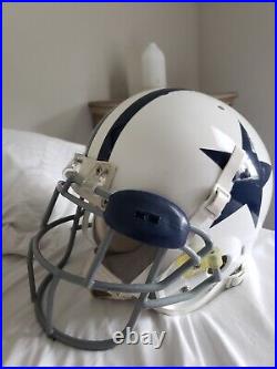 Terrance Newman Game Used Worn Thanksgiving Helmet withDallas Cowboys COA