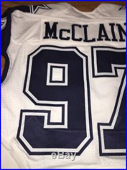 Terrell McClain Dallas Cowboys Game Used Worn Jersey Nike Color Rush Prova Rare