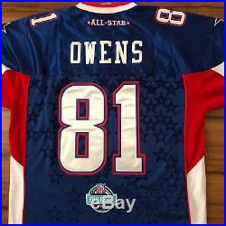 Terrell Owens #81 Dallas Cowboys NFL NFC 2008 All-Star Pro Bowl Jersey Sz 54 Men