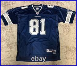 Terrell Owens #81 Dallas Cowboys Reebok NFL Jersey Men's XL +2 Length Stitched