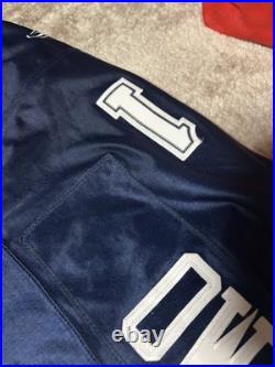 Terrell Owens #81 Dallas Cowboys Reebok NFL Jersey Men's XL +2 Length Stitched