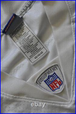 Terrell Owens Dallas Cowboys Jersey Reebok White Authentic Sewn On Field 48 XL