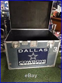 Texas Stadium Dallas Cowboys 2007 Travel Trunk 37x25x28 game used rare authentic