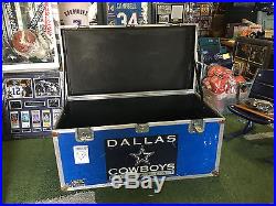 Texas Stadium Dallas Cowboys 2007 Travel Trunk 49x25x26 game used rare authentic